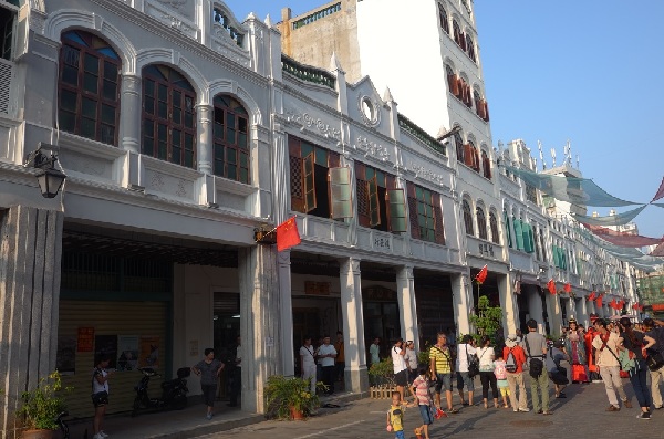 海口騎樓老街三條街區修復完成 展現海口老街樣貌