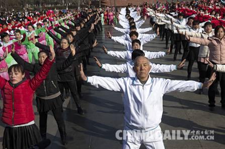 唐山遷安全民健身成時尚
