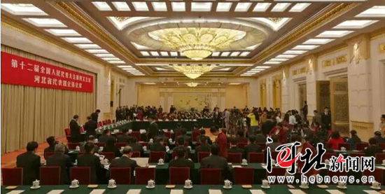 河北代表團舉行媒體開放日活動（組圖）