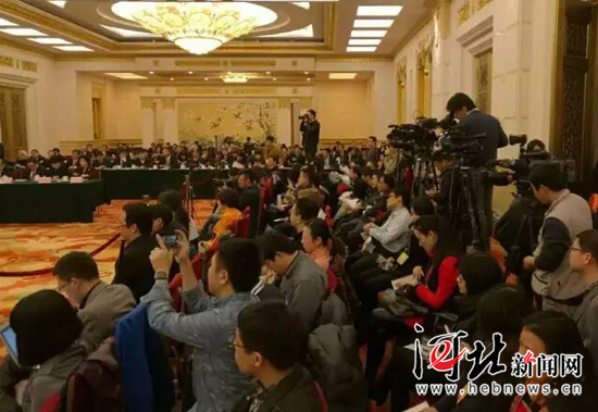 河北代表團舉行媒體開放日活動（組圖）