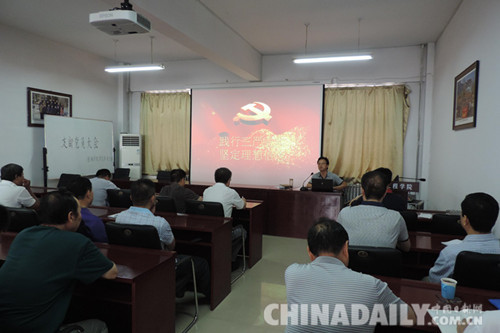 石家莊鐵道大學機械203大講堂：百余場講座 近萬名同學受益