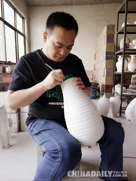 井陘窯“探路者”田旭光:傳承技藝 填補空白