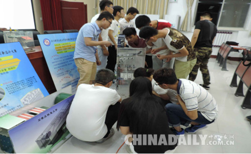 石家莊鐵道大學開展機械創新大賽獲獎作品展