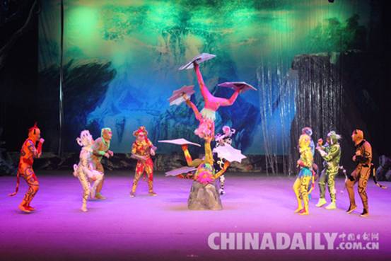 雜技課本劇《猴王出世》石家莊上映獲贊