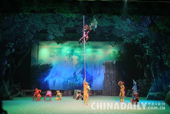 雜技課本劇《猴王出世》石家莊上映獲贊