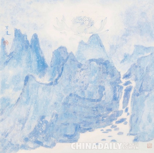 全國首次掌上互聯(lián)書畫作品展覽開幕