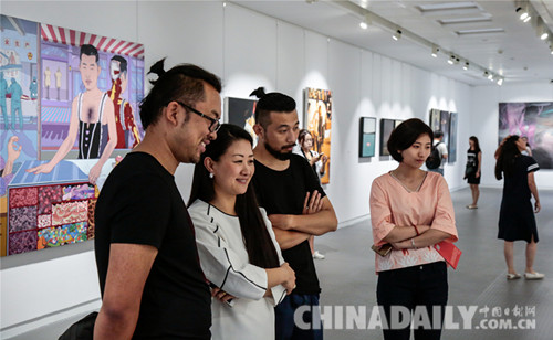 “2016萬營暢想——青年藝術發現”正式開幕