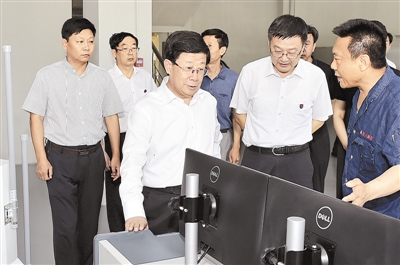 趙克志在唐山調研時強調堅持把創新作為引領發展的第一動力