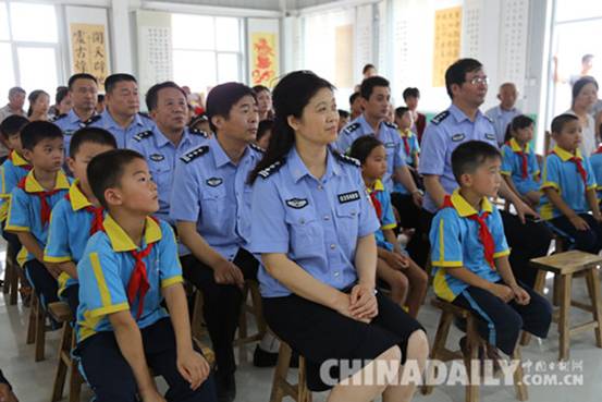 邢臺臨西縣公安局圓夢留守兒童微心愿