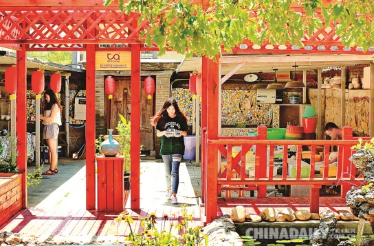 秦皇島北戴河村:身有彩翼好騰飛