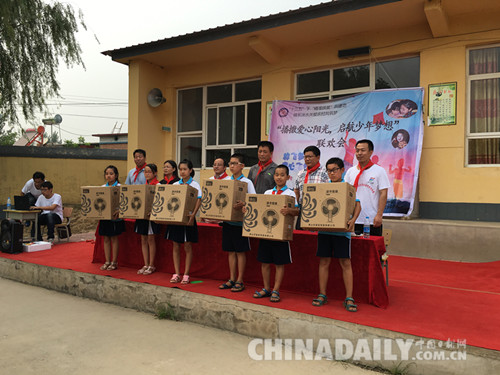 石家莊鐵道大學暑期社會實踐走進保定淶水