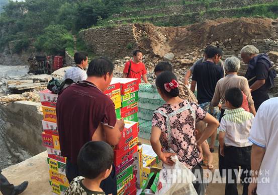 直擊邯鄲涉縣洪災區:22村受災 千余名干部群眾齊力災后重建