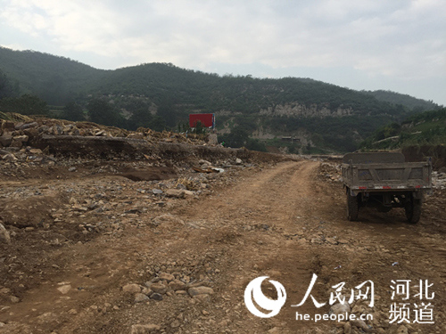 河北井陘縣2000余村民災(zāi)后自救 72小時打通生命通道
