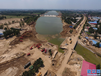 新華網無人機航拍：直擊邢臺災后重建