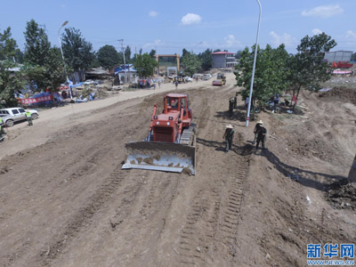 新華網無人機航拍：直擊邢臺災后重建