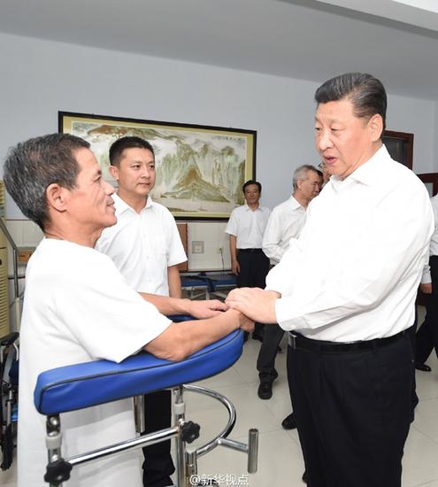 習近平：全面建成小康社會，殘疾人一個也不能少