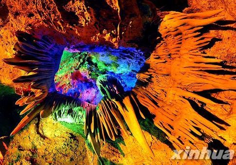 “地下奇觀”雞冠洞