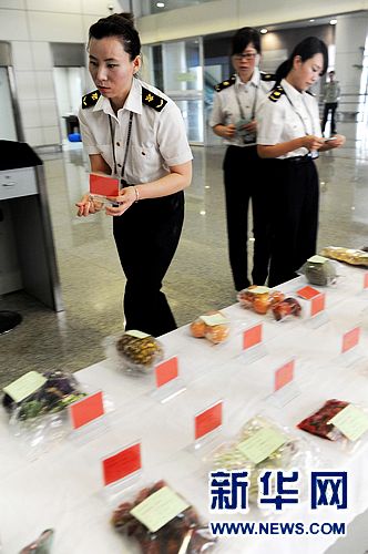 河南集中銷毀出入境禁止攜帶物品