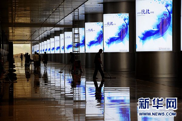 鄭州東站做好準備迎鄭武段高鐵開通營運