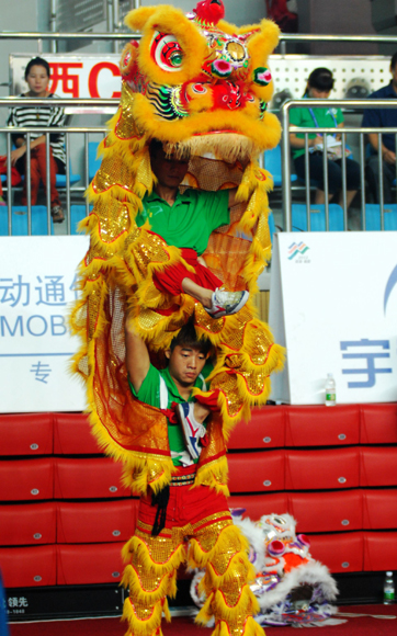 七屆農運會：舞龍舞獅比賽精彩上演