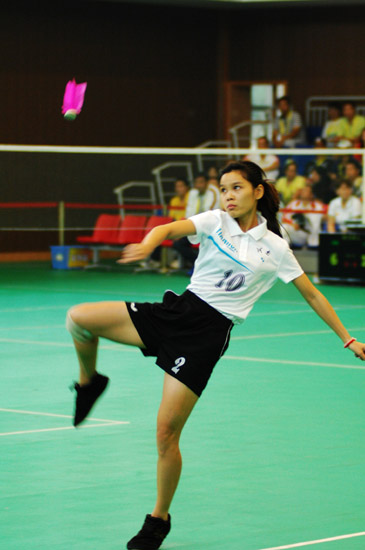 第七屆全國農運會毽球花毽激烈角逐