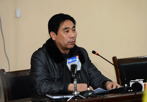 河南蘭考縣召開新聞通氣會 通報“1.04”火災事件