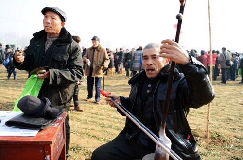 百年馬街書會:草根藝人展示才華的“舞臺”