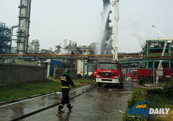 河南新鄉中新化工廠發生爆炸事故 致5人受傷