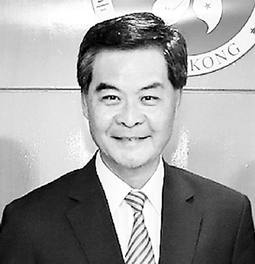 香港特區候任行政長官梁振英:人心回歸是項長期工作