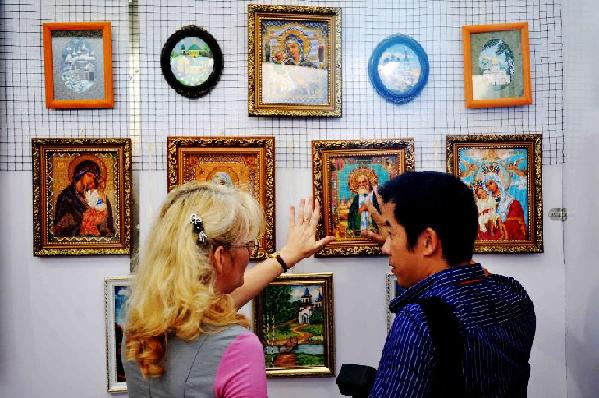 中俄邊城黑河舉辦中俄文化大集