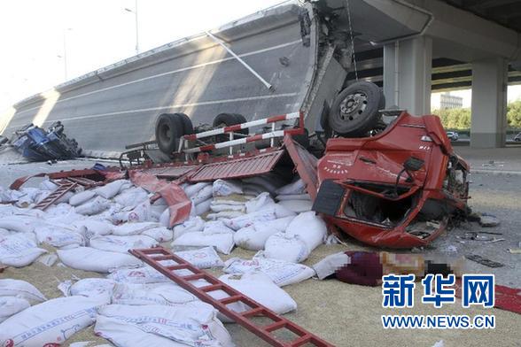 哈爾濱市通報橋梁坍塌事故初步情況（圖）