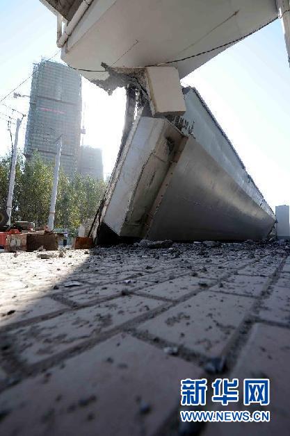 哈爾濱市通報橋梁坍塌事故初步情況（圖）