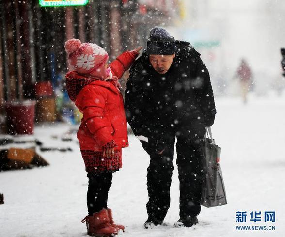 黑龍江降雪