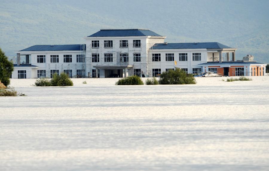 直擊洪水“侵襲”下的黑瞎子島