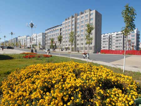 中國游客即將踏上黑瞎子島