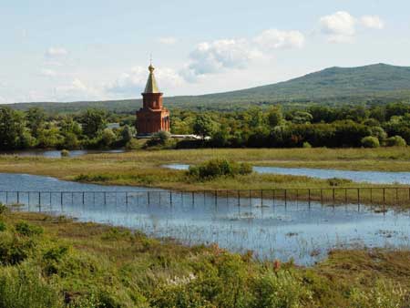中國游客即將踏上黑瞎子島