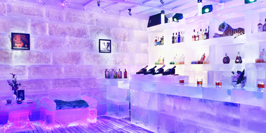 哈爾濱香格里拉冰宮、冰吧盛裝開業(yè)