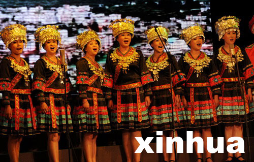 恩施舉辦民歌大家唱歌詠晚會