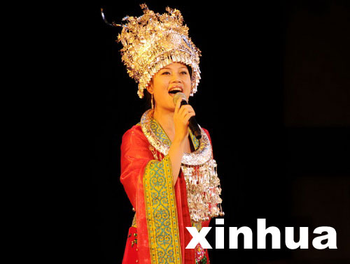 恩施舉辦民歌大家唱晚會