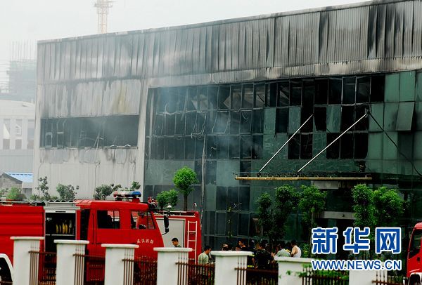 武漢“7·12”火災死亡人數增至14人（圖）