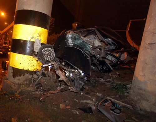 武漢車禍2死3傷