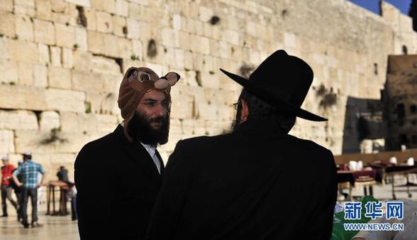 耶路撒冷迎來猶太教傳統節日普林節