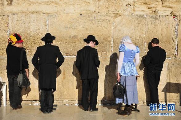 耶路撒冷迎來猶太教傳統節日普林節
