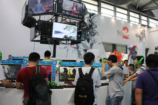 空中網重磅大作全線出擊 引爆Chinajoy現場