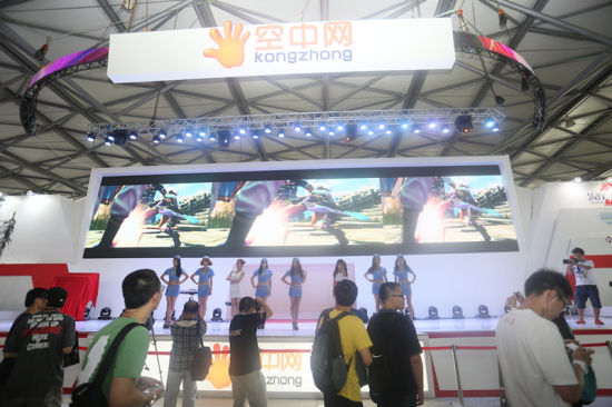 空中網重磅大作全線出擊 引爆Chinajoy現場