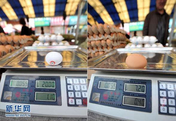 “土雞蛋”穿外衣賣高價 炒概念消費者霧里看花