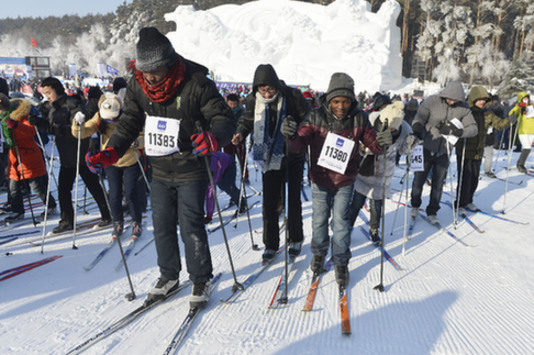 2013年中國長春凈月潭瓦薩國際滑雪節盛裝啟幕