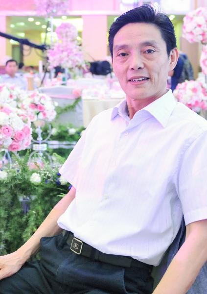 王皓與閆博雅舉行婚禮