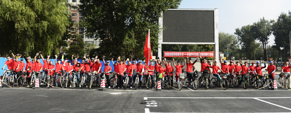 長春開元名都大酒店攜手長春晚報 用騎跡丈量低碳的決心