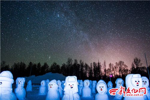 兩位吉友探訪長白山 拍攝來自星星的雪人